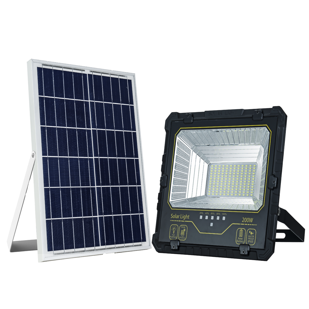 UP39-200W ALUMINUM SOLAR FLOOD LIGHT