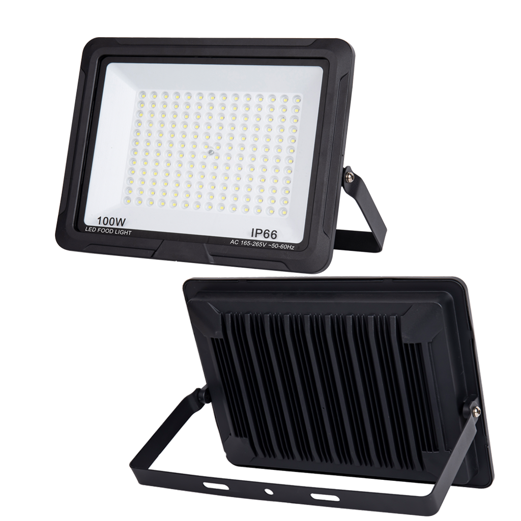 UP-FR-100W ALUMINUM SOLAR FLOOD LIGHT