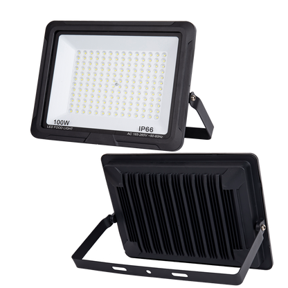 UP-FR-100W ALUMINUM SOLAR FLOOD LIGHT