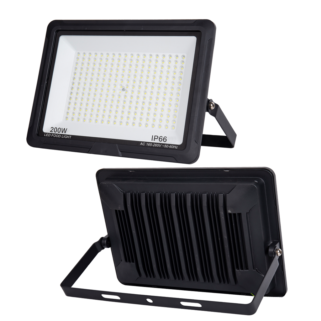 UP-FR-200W ALUMINUM SOLAR FLOOD LIGHT